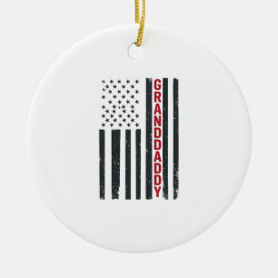 Décoration En Céramique Drapeau américain Granddaddy Design patriotique vi