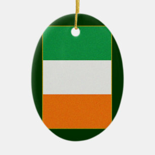 Décoration En Céramique Drapeau de l'Irlande - République d'Irlande