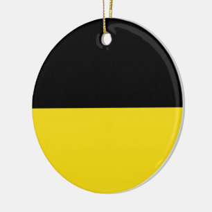 Décoration En Céramique Drapeau du Bade-Wurtemberg (État allemand)