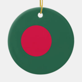 Décoration En Céramique Drapeau du Bangladesh