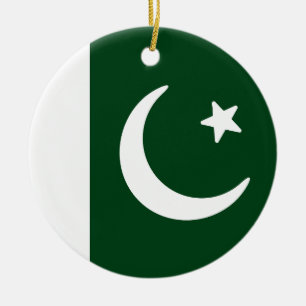 Décoration En Céramique Drapeau du Pakistan