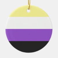 Drapeau Non-Binaire