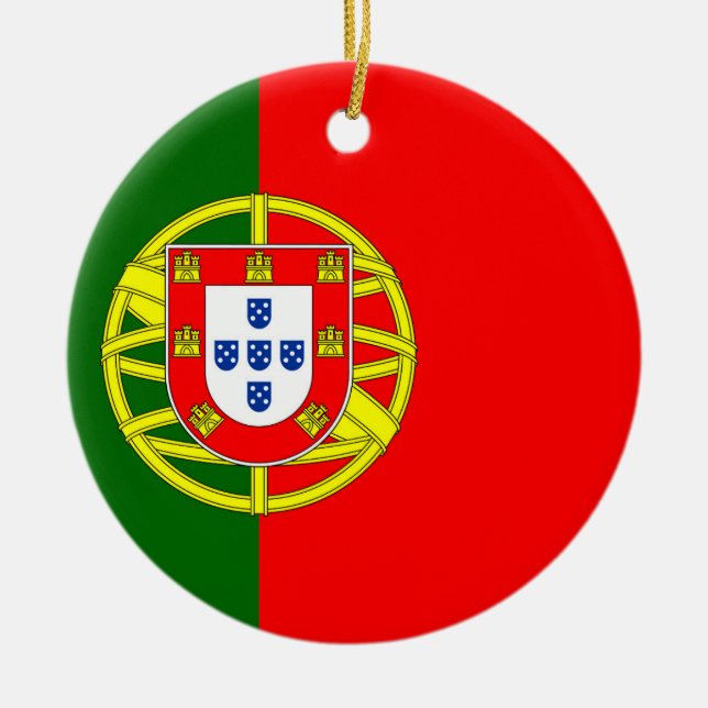 Décoration En Céramique Drapeau Portugal (Devant)