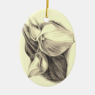 Décoration En Céramique Drawing de Calla Lilie
