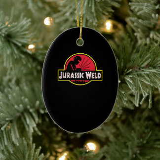 Décoration En Céramique Drôle Jurassique Soudure Cadeaux
