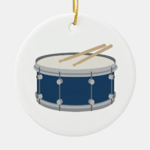 Décoration En Céramique Drum Snare