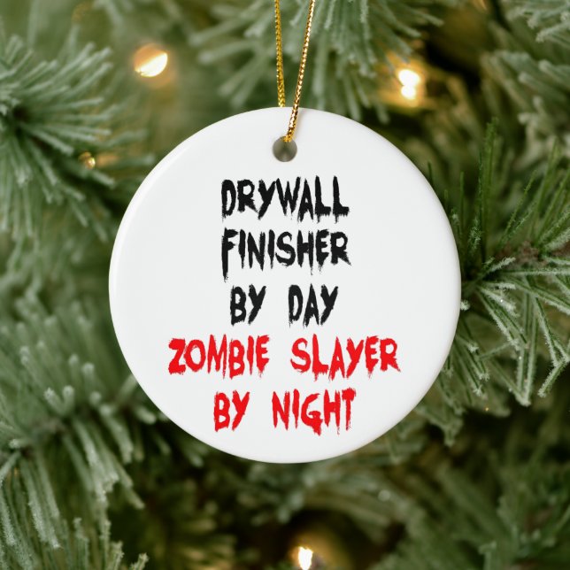 Décoration En Céramique Drywall Finisher Zombie Slayer (Arbre)