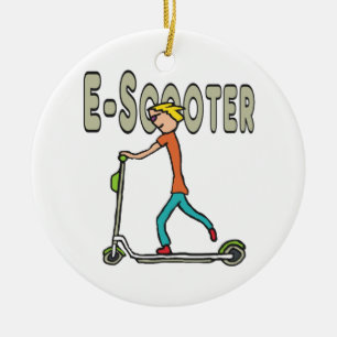 Décoration En Céramique E-Scooter