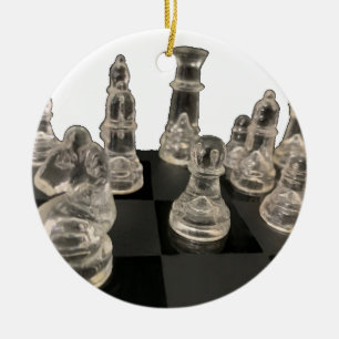 Décoration En Céramique Échecs en céramique.