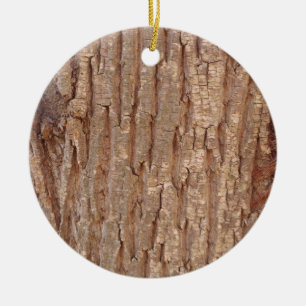 Décoration En Céramique écorce d'arbre