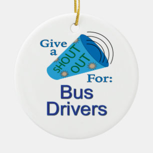 Décoration En Céramique Écrire pour les conducteurs de bus