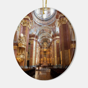 Décoration En Céramique Église De L'Abbaye Melk, Basse-Autriche