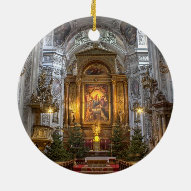 Décoration En Céramique Église dominicaine Vienne Autriche (Dos)