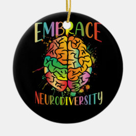 Décoration En Céramique Embrassez la Neurodiversity Video Game Sensibilisa