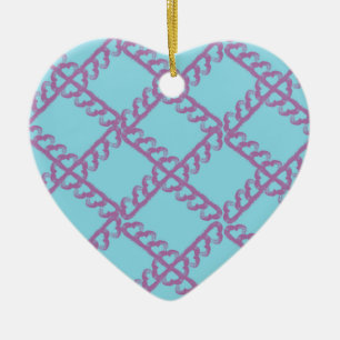 Décoration En Céramique Empire Heart Ornament