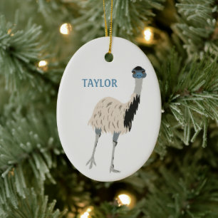 Décoration En Céramique Emus Bird Lovers Personnalisé