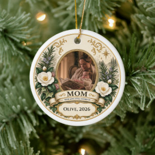 Décoration En Céramique En Mémoire Affectueuse Maman Photo