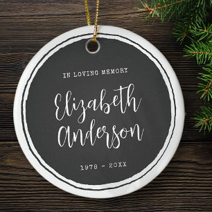 Décoration En Céramique En Mémoire Amoureuse Mémorial Simple Moderne