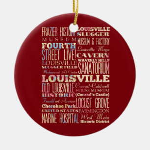 Décoration En Céramique Endroits célèbres de Louisville, Kentucky