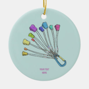 Décoration En Céramique Ensemble coloré de noix d'escalade de roche