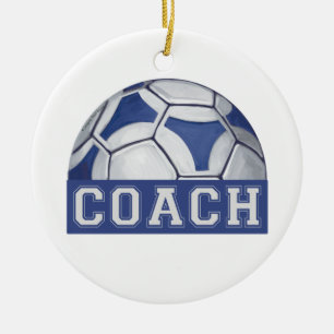 Décoration En Céramique Entraîneur Futbal
