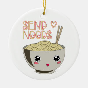 Décoration En Céramique Envoyez le cadeau de soupe de nouilles de miso de
