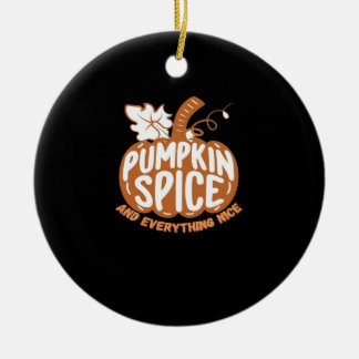 Décoration En Céramique Épices citrouilles Et Tout Beau Design Slogan