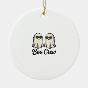 Décoration En Céramique Équipage Boo Fantômes Vintage Halloween Chemise De