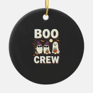 Décoration En Céramique Équipe Boo fantômes de Halloween Conception vector