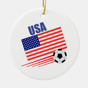 Décoration En Céramique Équipe d'Amérique de football