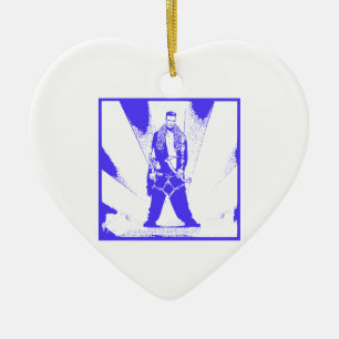 Décoration En Céramique Escalade de glace bébé