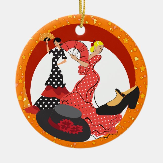 Décoration En Céramique Espagne - Nouveaux danseurs (Devant)