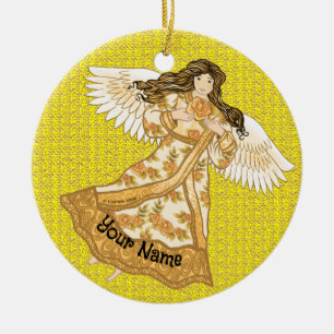 Décoration En Céramique Été Christian angel