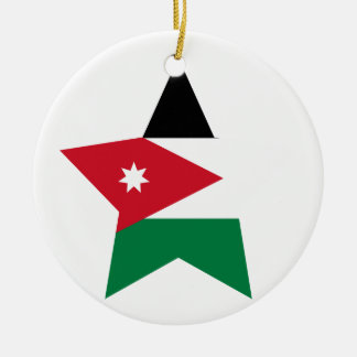 Décoration En Céramique Étoile de la Jordanie