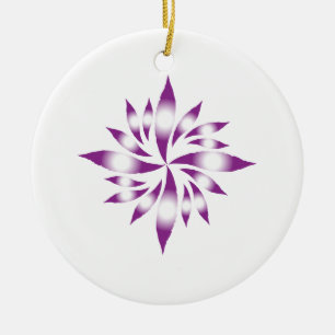 Décoration En Céramique Étoile de Noël intérieure #12