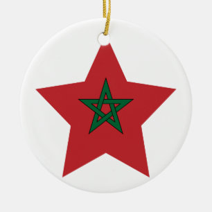 Décoration En Céramique Étoile du Maroc