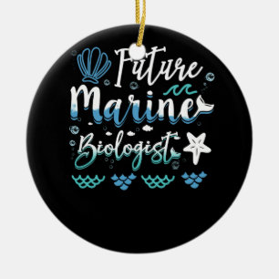 Décoration En Céramique Étudiant futur en biologie marine