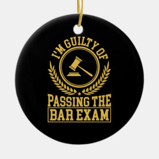 Décoration En Céramique Étudiant Is Guilty of Passing The Bar Exam