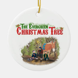 Décoration En Céramique Evergreen Christmas Tree Ornament 