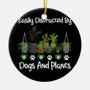 Décoration En Céramique Facile à frapper par des chiens et des amoureux P