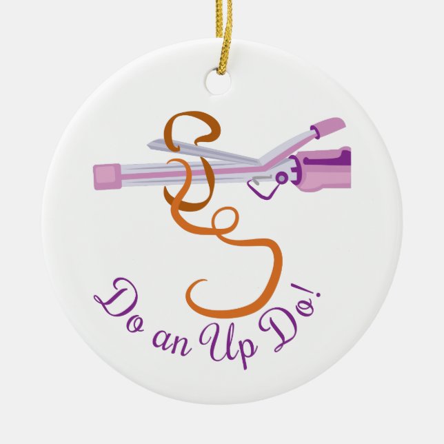 Décoration En Céramique Faire un Up Do (Devant)