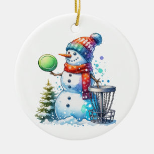 Décoration En Céramique Faites le plus beau Noël par Par   Disk Golf