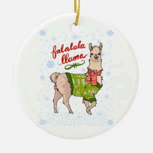 Décoration En Céramique Falalala Llama