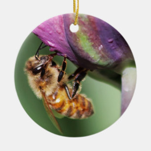Décoration En Céramique Fallen Fuzzy Little Bee
