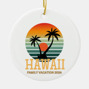 Décoration En Céramique Famille Hawaii Vacation 2024