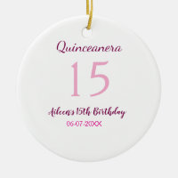 Fée rose 15e anniversaire simple moder quinceanera