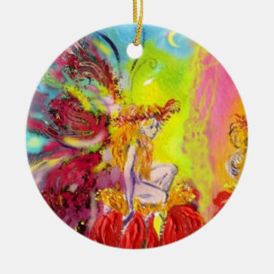DÉCORATION EN CÉRAMIQUE FÉES DE L'AUBE