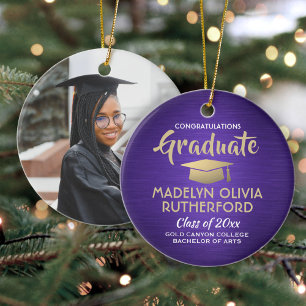 Décoration En Céramique Félicitations pour les diplômes photographiques br