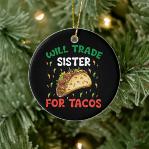 Décoration En Céramique Fera Échanger La Soeur Pour Tacos Cinco De Mayo Pa