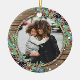 Décoration En Céramique Fête de Noël personnalisée